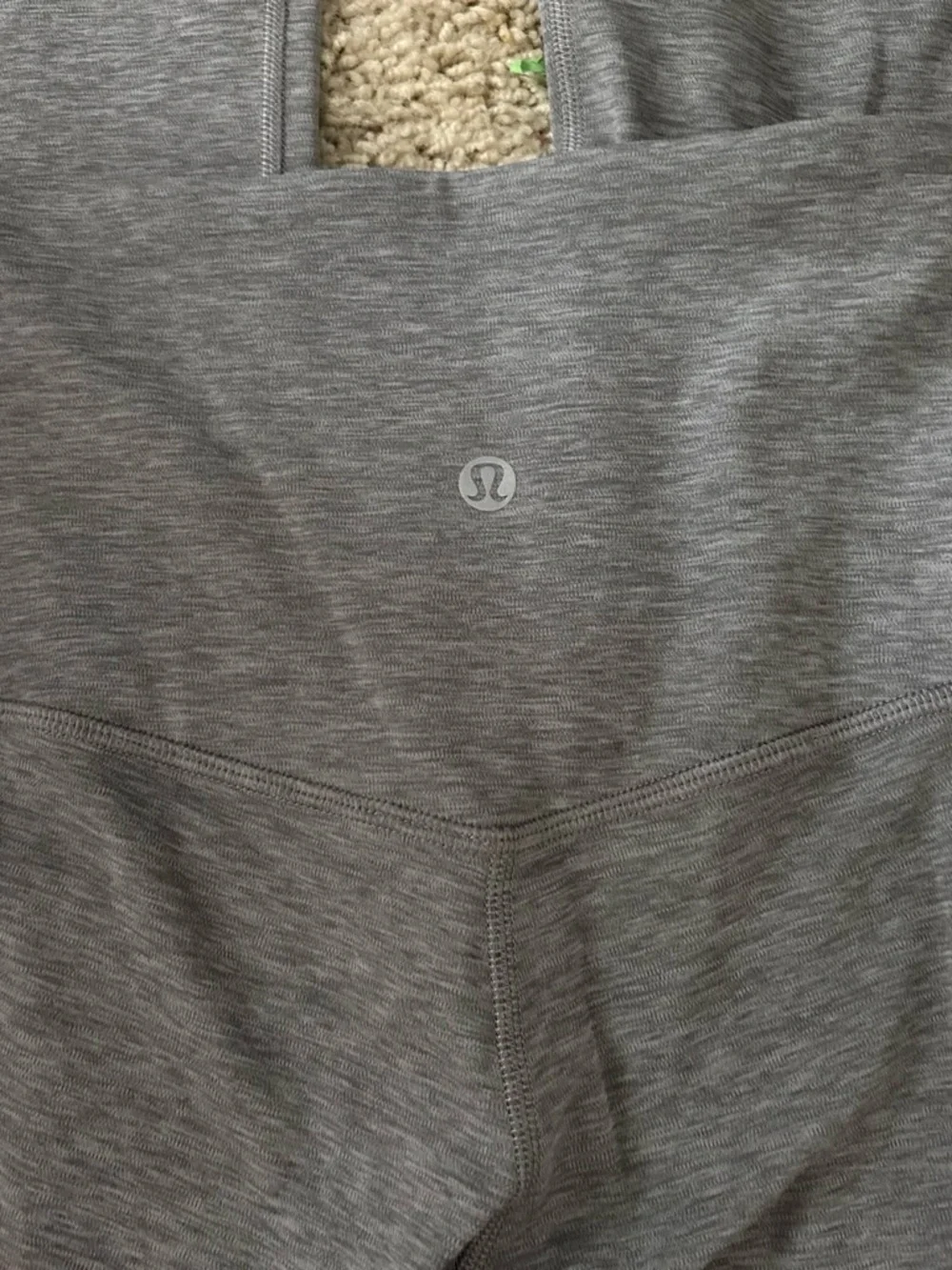 lululemon athletica Gray Flare Leggings